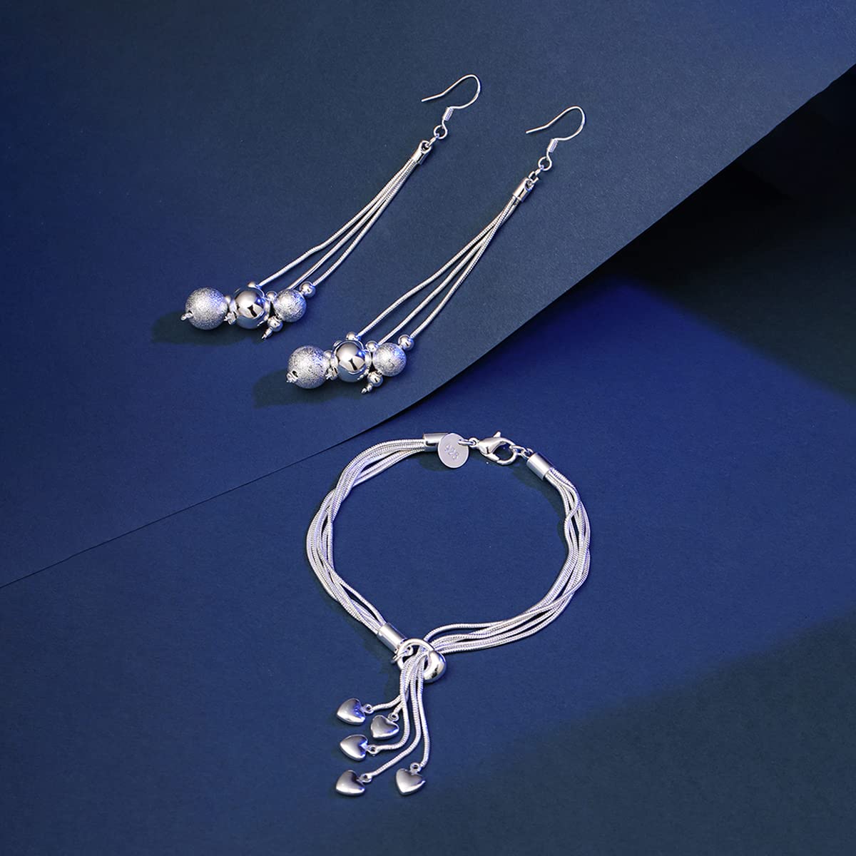 The Beating Heart Asymmetrical Cuff Earrings Chain Ear Cuff Clip Jewelry  Gift | eBay